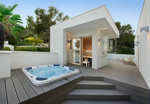 Villa in Son Vida - Jacuzzi und Sauna