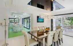Villa in Son Vida - Dining Room and Kitchen