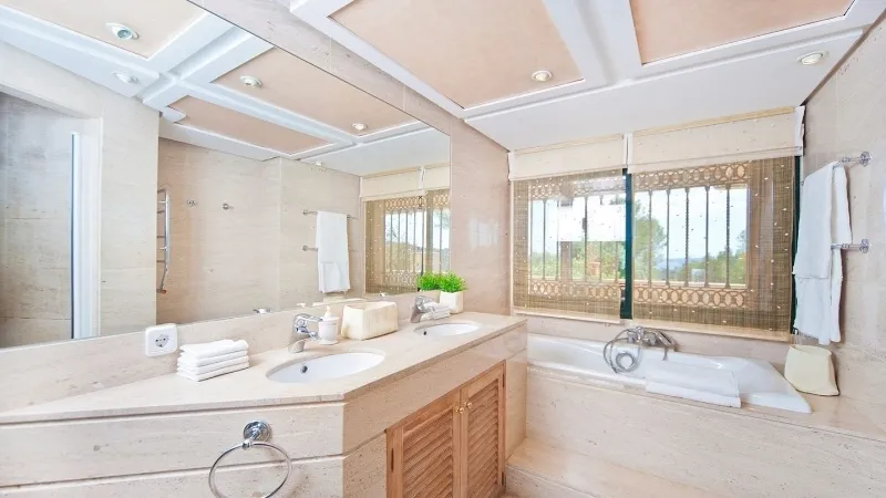 Penthouse in Bendinat - Bathroom area
