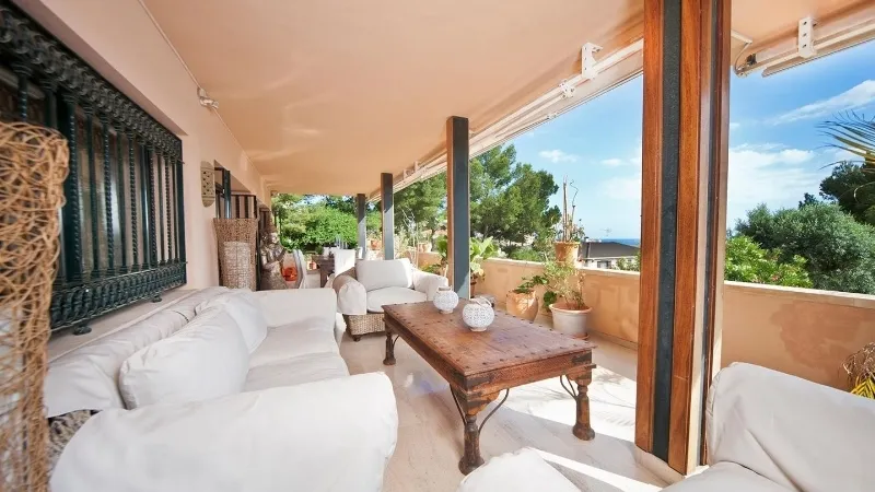 Penthouse in Bendinat - Covered terrace