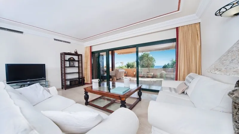 Penthouse in Bendinat - Living area