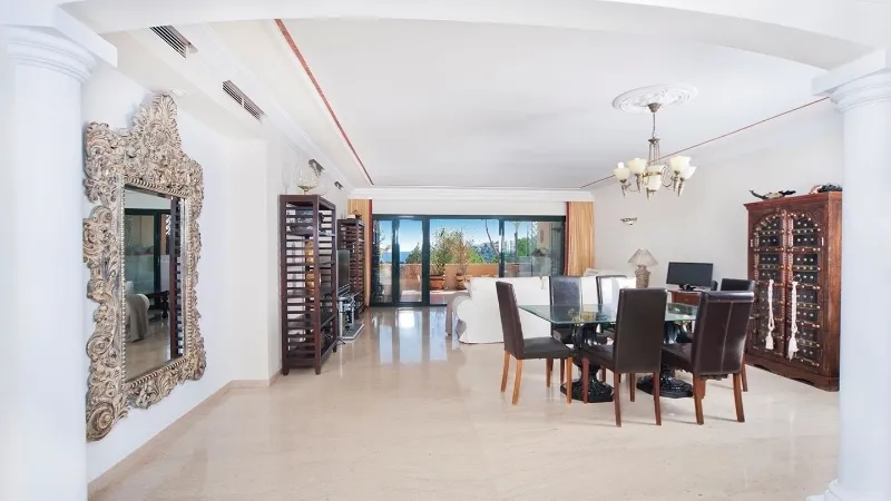 Penthouse in Bendinat - Living with dining area