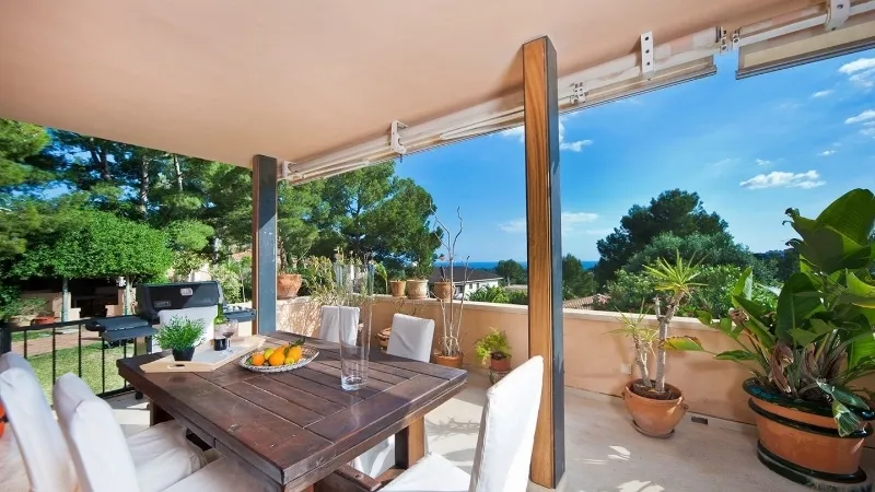Penthouse in Bendinat - Outside dining area