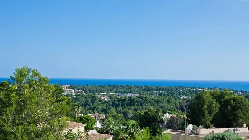 Penthouse in Bendinat - Panoramic views