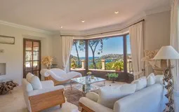 Villa in Puerto Andratx - living lounge with sea view