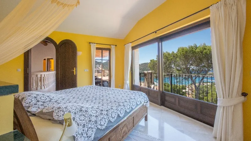 Villa in Puerto Andratx - Master bed view
