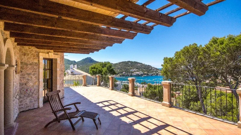 Villa in Puerto Andratx - Upper level terrace