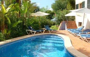 Villa in Costa de la Calma - Pool area