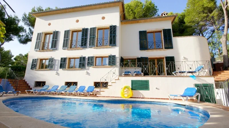 Villa in Costa de la Calma - French style villa with pool
