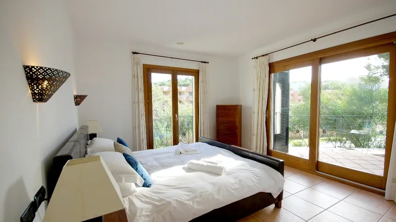 Villa in Costa de la Calma - Spacious Master Bedroom with sea view balcony
