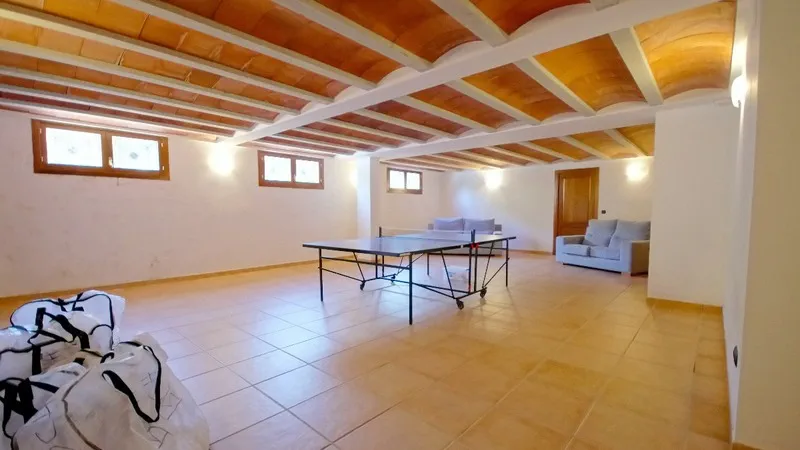 Villa in Costa de la Calma - Basement with games room