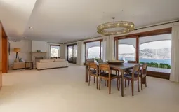 Mansion in La Mola - Dining and living room 1