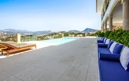Mansion in La Mola - Pool terrace