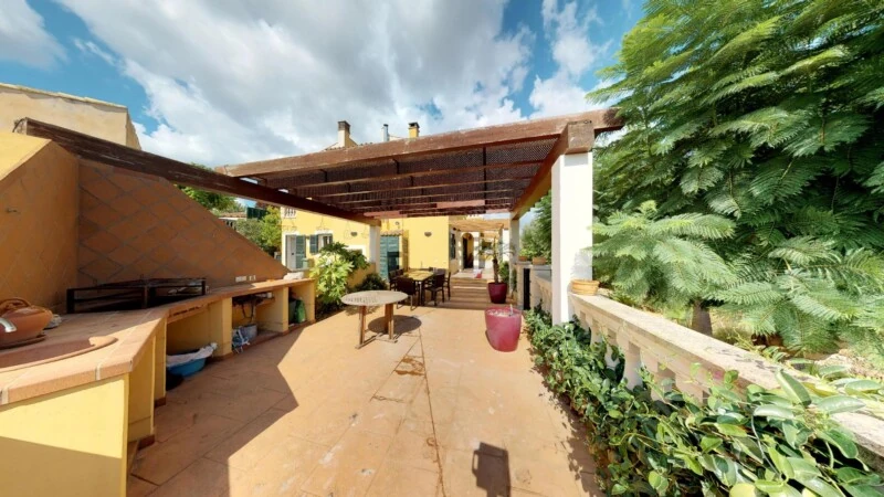 Townhouse in Calvià Village - Large BBQ terrace with great views
