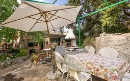 Finca in Esporles - BBQ area