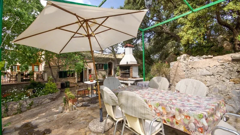 Finca in Esporles - BBQ area