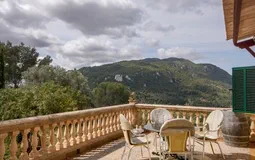 Finca in Esporles - Terrace and view2