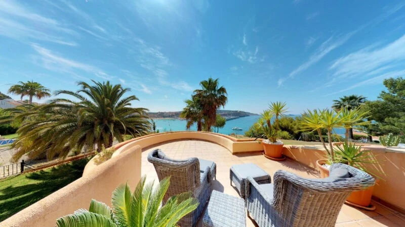 Villa in Nova Santa Ponsa - Bedroom Terrace