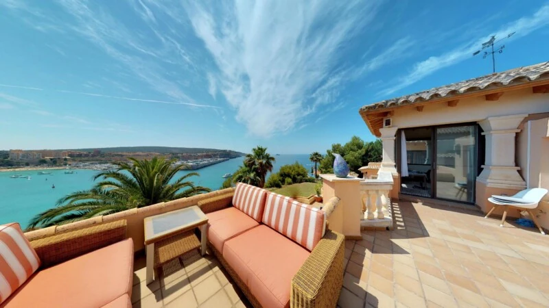 Villa in Nova Santa Ponsa - Terrace with sea views