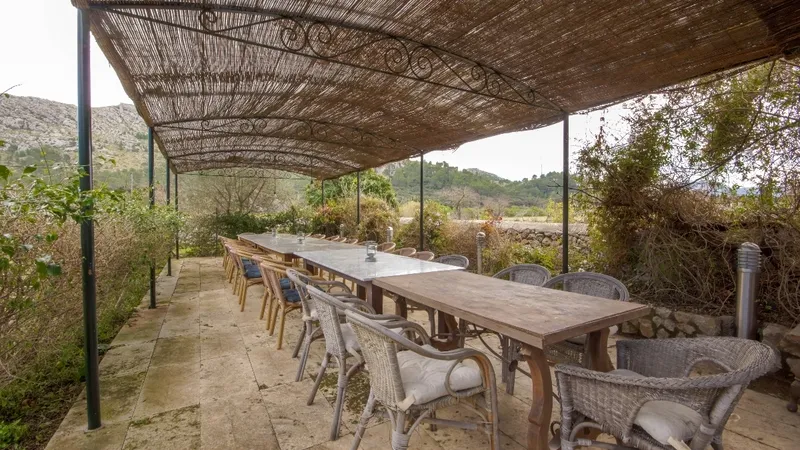 Finca in Cala Sant Vicenç - Outdoor dining 1