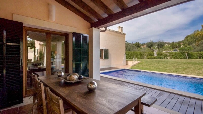 Detached Villa in Capdellà - Covered terrace