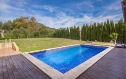 Detached Villa in Capdellà - Pool terrace