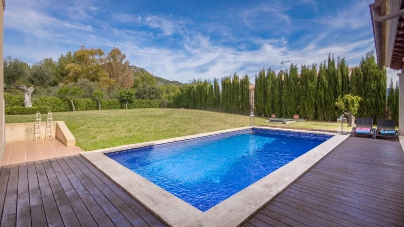 Detached Villa in Capdellà - Pool terrace