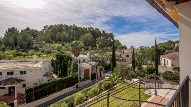 Detached Villa in Capdellà - View from upper terrace