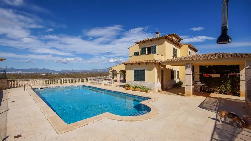 Country Home in Son Gual - Pool terrace (2)
