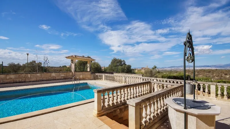 Country Home in Son Gual - Pool terrace