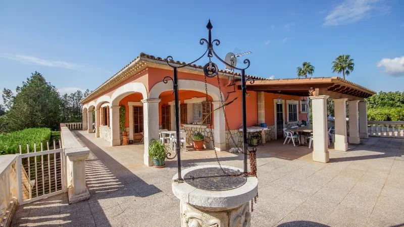 Villa in Son Sardina - Building view from front terrace