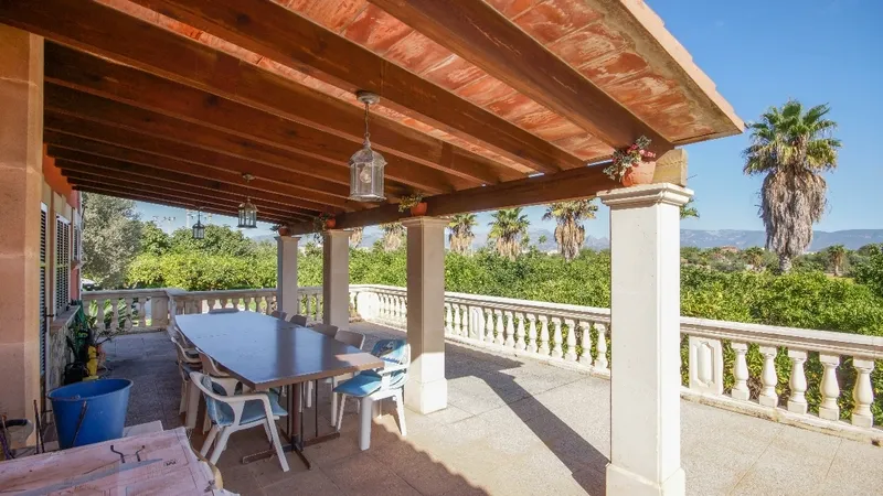 Villa in Son Sardina - Covered terrace