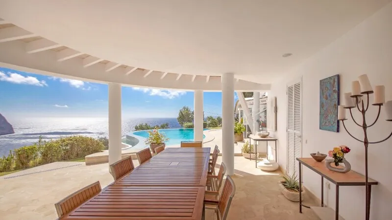 Villa in Puerto Andratx - Covered terrace