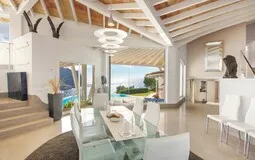 Villa in Puerto Andratx - Dining area and view