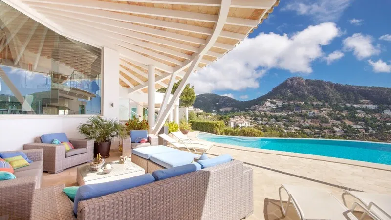 Villa in Puerto Andratx - Pool terrace and lounge2