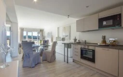 Apartment in El Toro - Port Adriano - Kitchen and Living area
