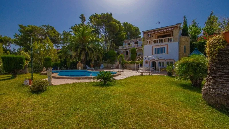 Villa in Nova Santa Ponsa - RV-Ponsa-279_1_Garden and building view