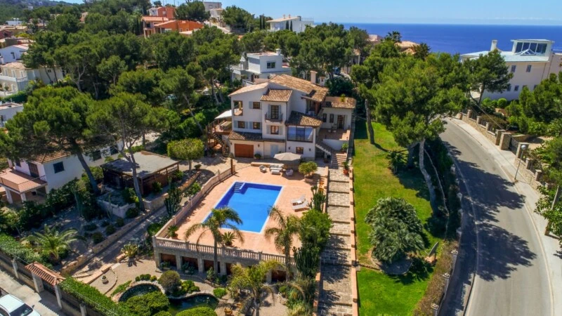 Villa in El Toro - Port Adriano - Aerial (2)