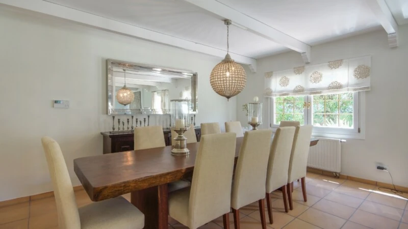 Villa in El Toro - Port Adriano - Dining area