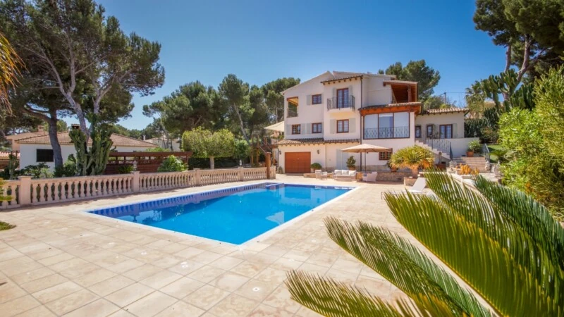 Villa in El Toro - Port Adriano - Pool terrace (2)