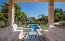 Villa in El Toro - Port Adriano - Covered terrace