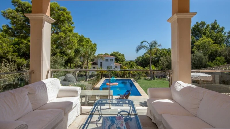 Villa in El Toro - Port Adriano - Covered terrace