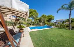 Villa in El Toro - Port Adriano - Pool terrace