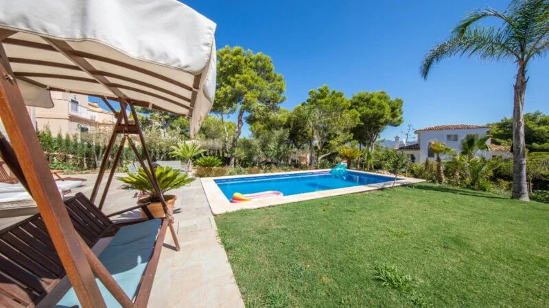 Villa in El Toro - Port Adriano - Pool terrace
