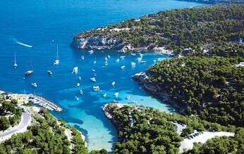 Building Plot in Portals Vells - The bay ariel view