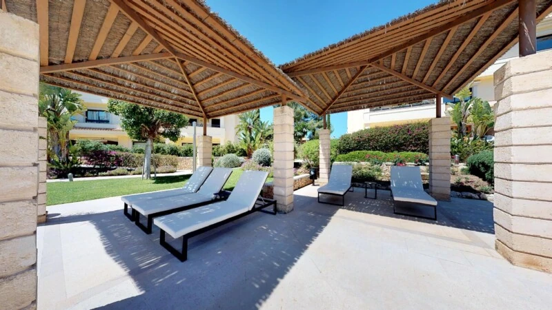 Garden Apartment in Nova Santa Ponsa - Community Gazebos