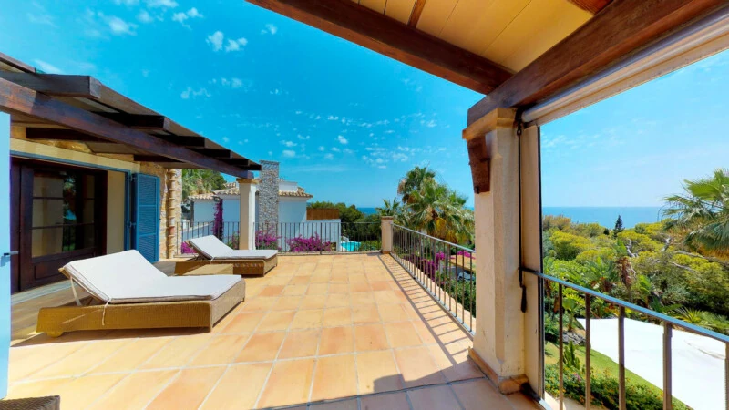 Villa in Santa Ponsa - Sea view terrace
