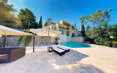 Villa in Son Vida - Sunny Villa in Son Vida with sea views