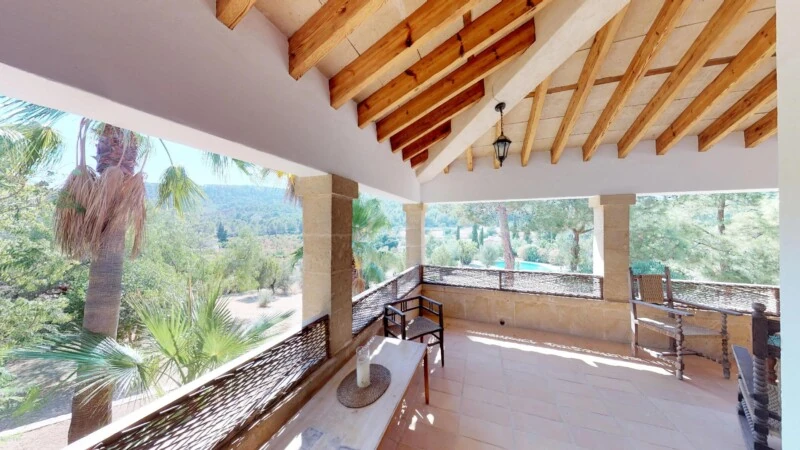 Finca in Palma de Mallorca - Covered terrace