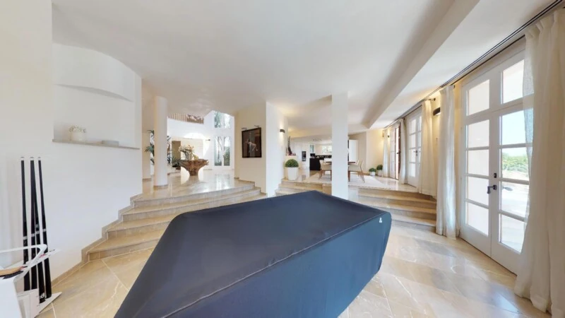 Villa in Cala Vinyes - Billiards area